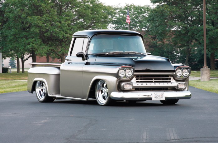 1959 apache chevy 3100 hot rod hotrod front affair real family plus email google twitter quarter three