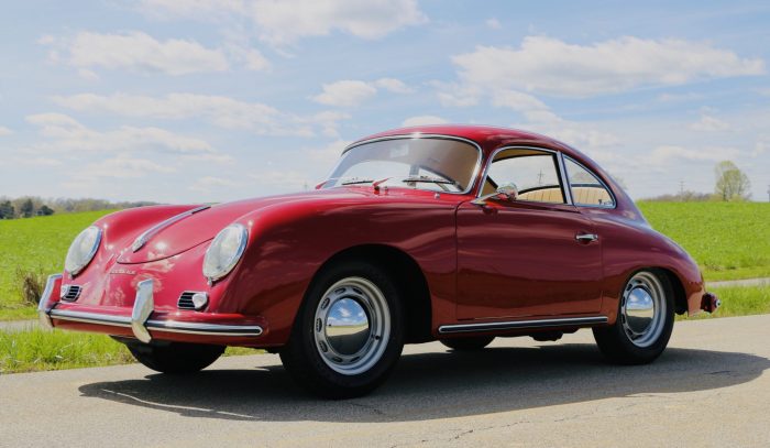 Porsche 1959 356a convertible sale european back