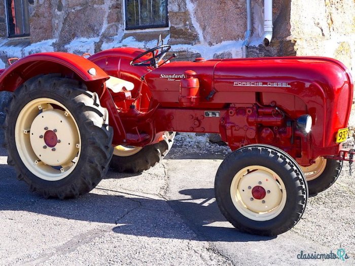 Tractor 1960 porsche diesel rare classic enlarge