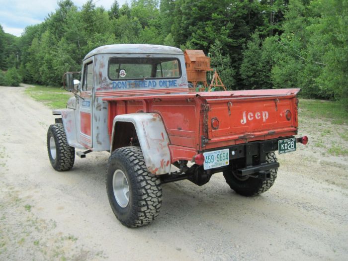 Truck 1960 4wd willy willys