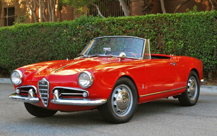 1961 Alfa Romeo Giulietta Spider