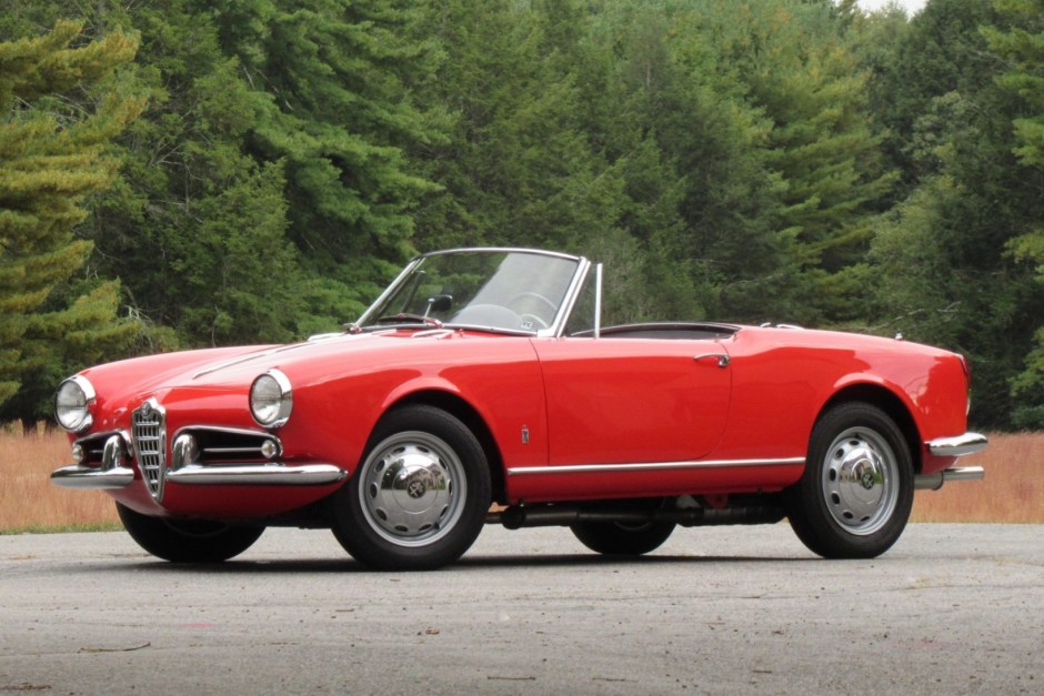 Romeo alfa 1961 giulietta spider sale car