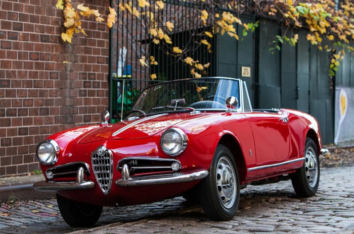 1962 Alfa Romeo Giulietta Spider