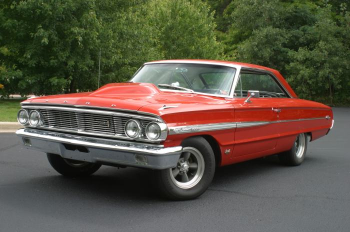 Galaxie 1964 ford 500xl 1963 64 rear jet punch cobra big bluebuck gavril car hot door hardtop quarter rod fullsize
