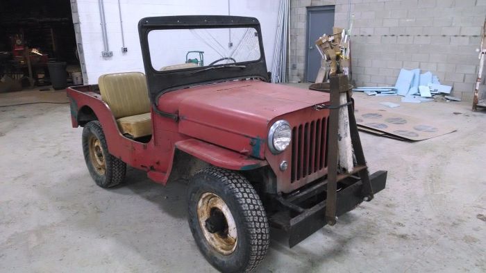 Jeep 1964 willys cj3b oklahoma 4wd spd original cj rare sale