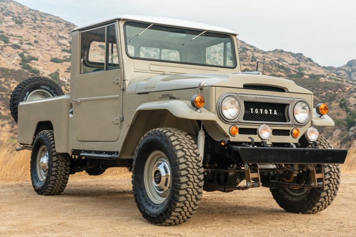 Toyota cruiser land fj45 pickup 1960 fj 1965 waiting condition top j40 landcruiser autoevolution old afkomstig van article