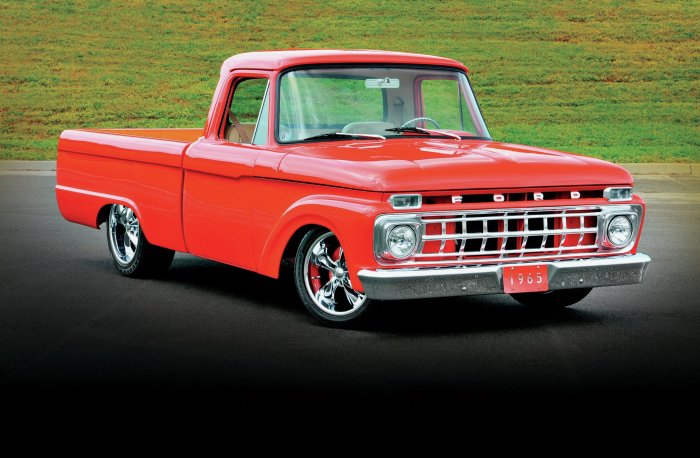 F100 pickup restored