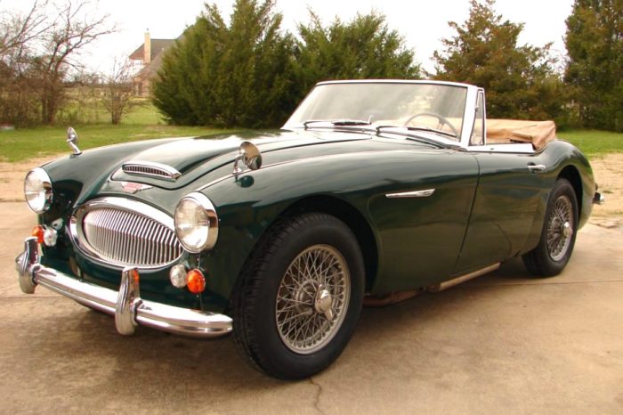 Healey 1965 bj8 bat