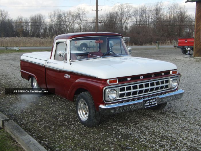 Ford 1965 ranger 1966 series f100