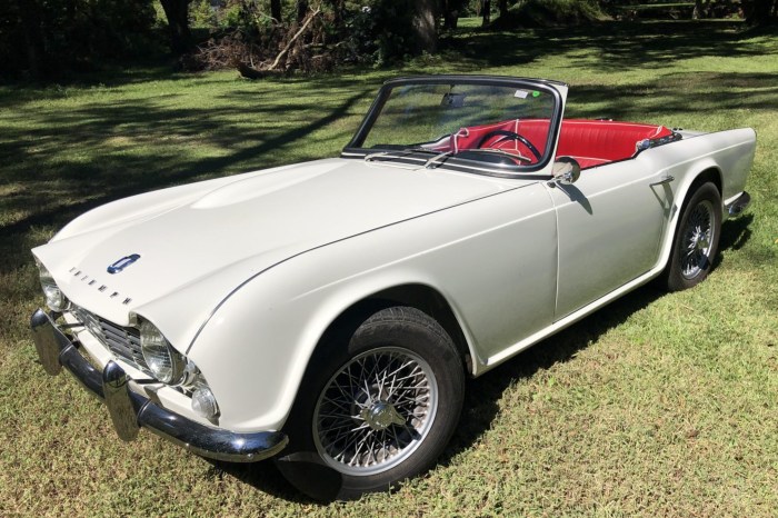 1965 Triumph TR4: A British Sports Car Icon