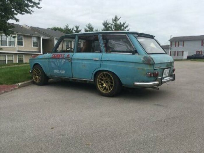 Datsun 1966 wagon project car california corrosion almost diamond sale other