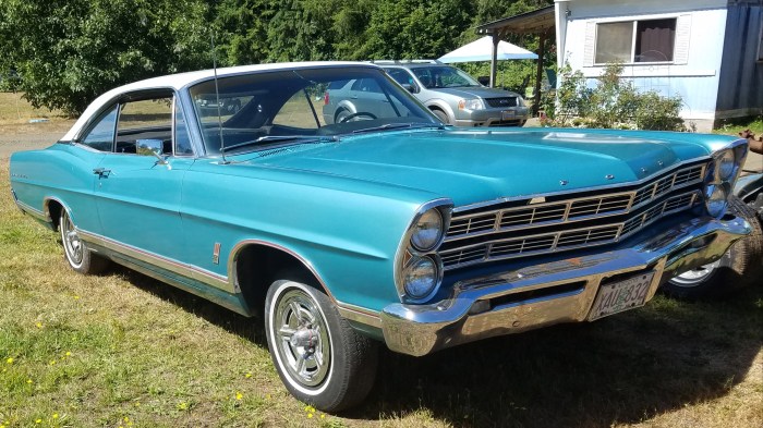 Galaxie ford 1967 500 67 rear top call last glance articles rod hot