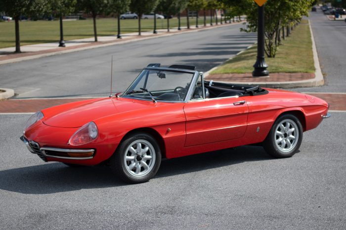 Romeo spider 1967 duetto