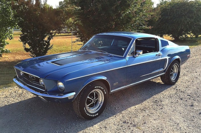 Mustang shelby 1968 fastback