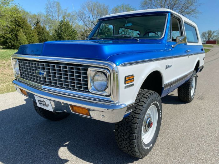 1971 Chevrolet Blazer: A Classic SUVs Rise