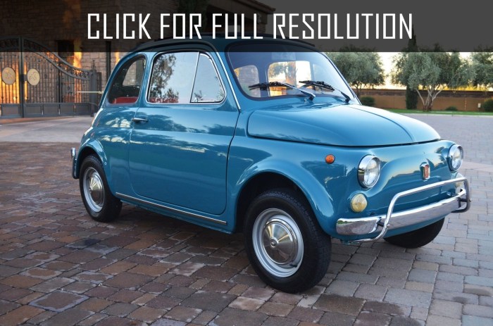 Fiat 1971 500l sale classiccars