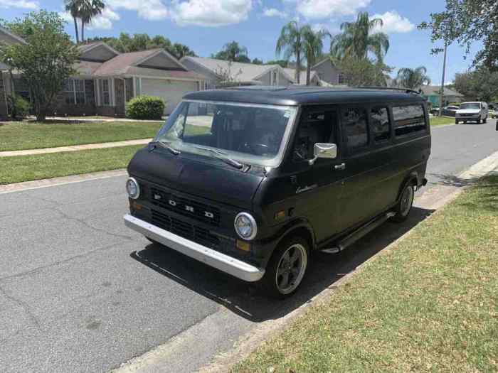 Econoline 1971 supervan rwd