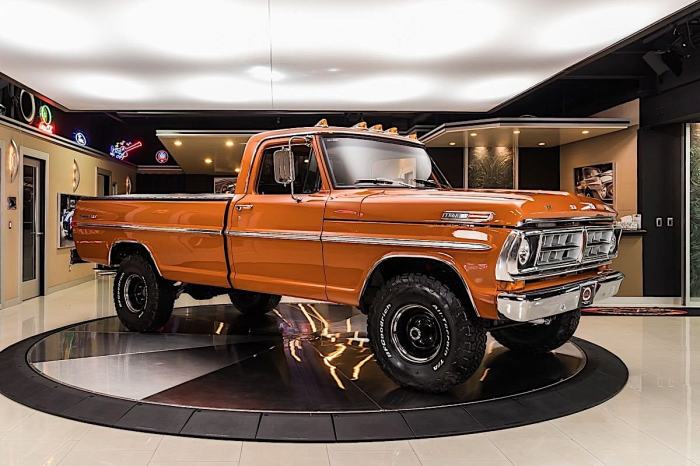 Ford 1971 trucks f100 45k miles much want so truck