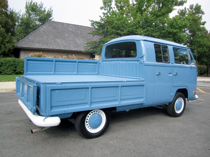 Cab vw 1971 rare ever double classic very year motor pickup 1600cc