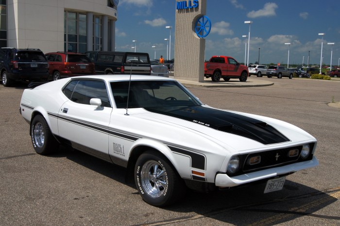 1971 Ford Mustang Mach 1