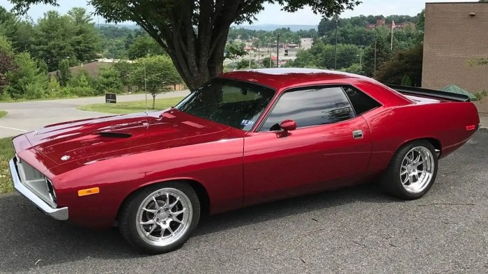 Plymouth barracuda 1972 ask if car article rear choose board