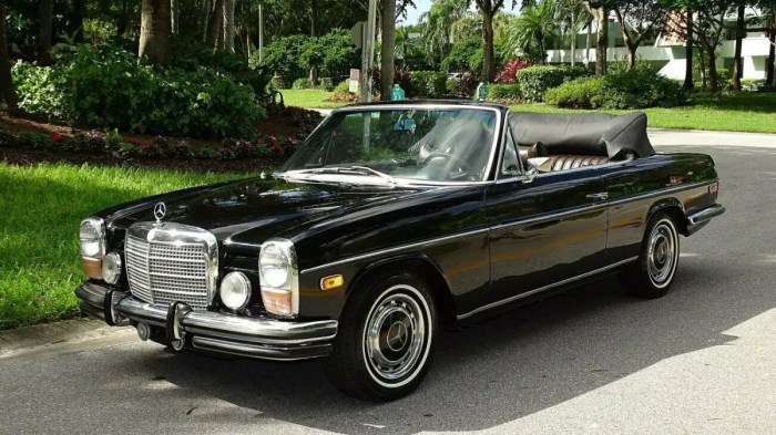 1973 Mercedes-Benz 280C: A Classic Luxury Sedan