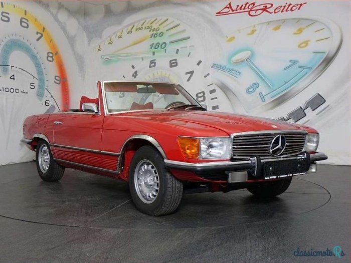 Mercedes 1973 benz sl class enlarge