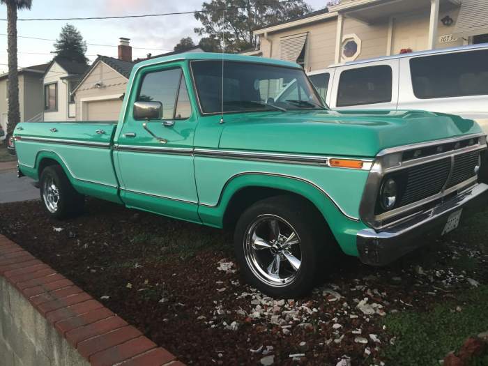 1974 ford f150 miguel barely bought tune decided father ago last he years little year truck