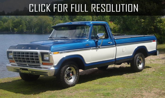 Ford 1974 150 trucks pickup truck blue msrp 1979 explorer 1973