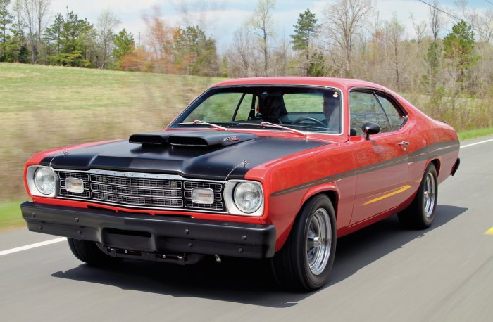 1974 duster plymouth orange car texas bright coupe sports enlarge click