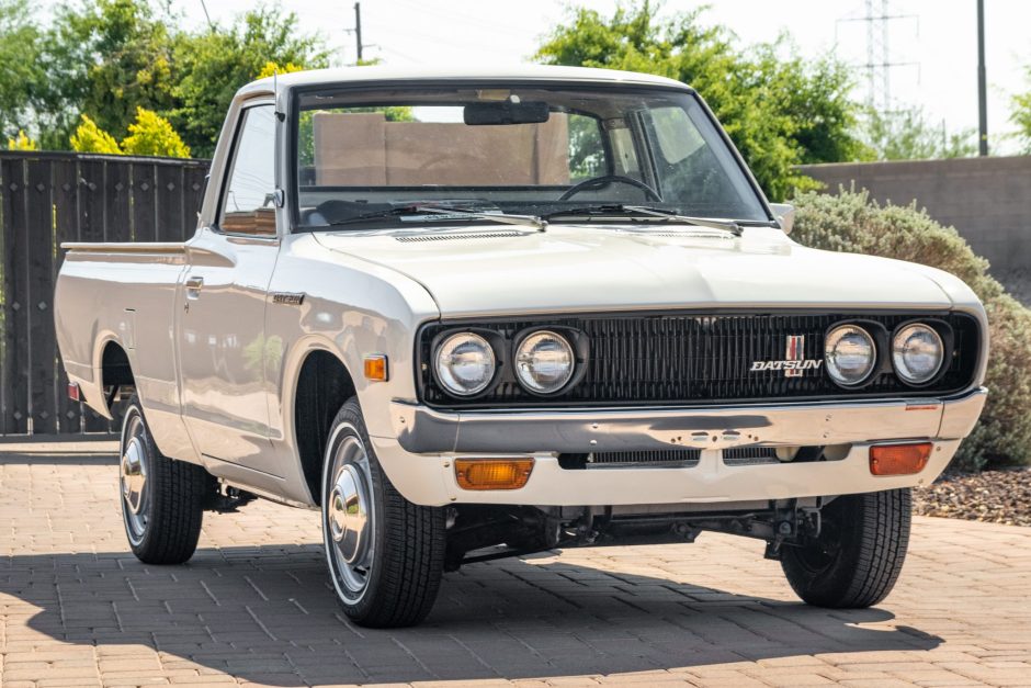 Datsun pickup 1975 short bed owned miles look family original pick trucks year other red small choose board mile