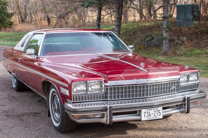 Buick electra 1975 wheels bringatrailer johnston