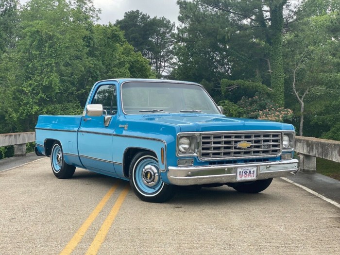 Stepside chevy 1976 c10 chevrolet short pickup bed gmc not sale