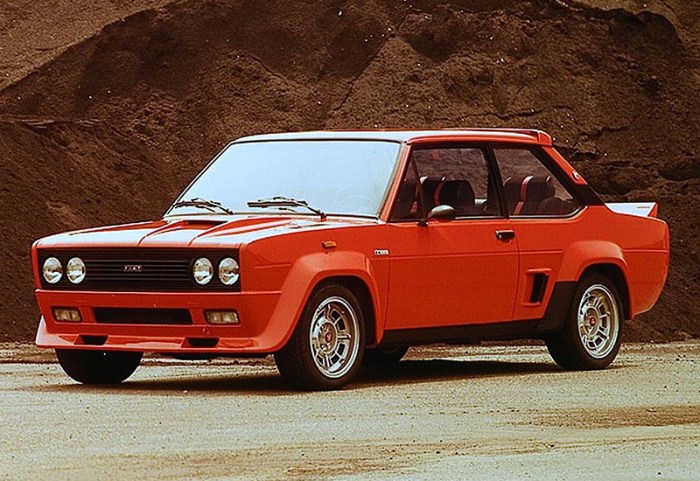Fiat abarth rally 1976 price rating specifications sportcars specification brand class only renault