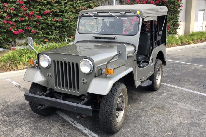 1976 Mitsubishi Jeep: A Rare Gem in Automotive History