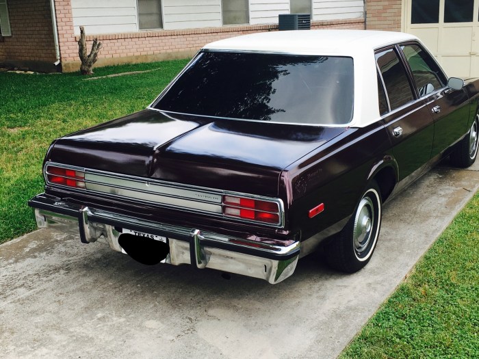 Volare plymouth 1976 car