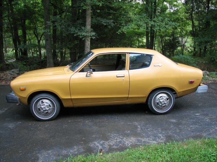 Datsun b210 1977 sedan owner mile sale barnfinds finds barn car choose board