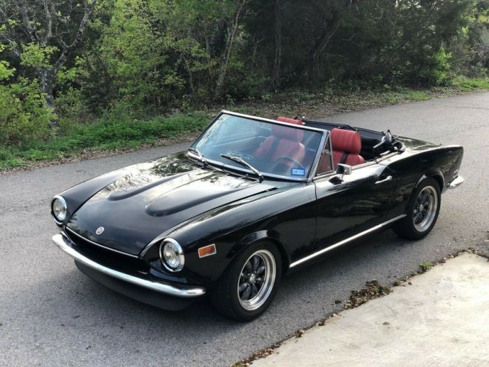 Fiat 124 1978 spider sport 1800 sale bat