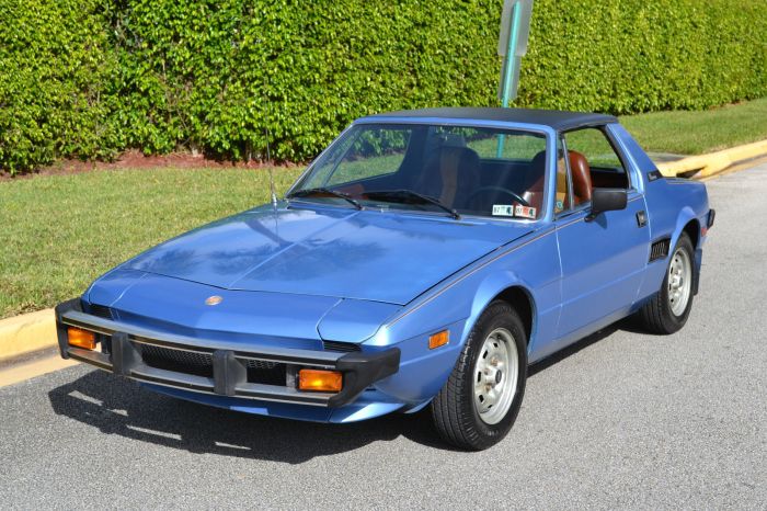 1978 Fiat X1/9