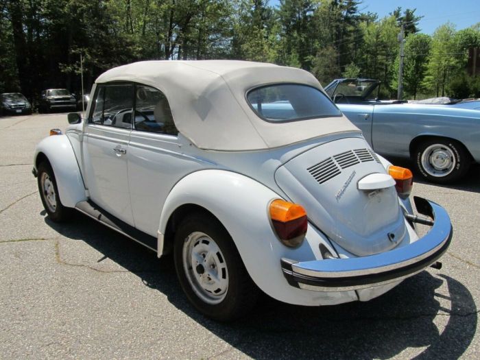 1979 Volkswagen Karmann Beetle Convertible