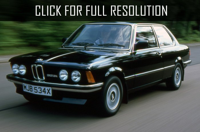 1980 BMW 3 Series