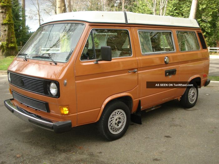 Vanagon volkswagen 1982 8t powered sale bat