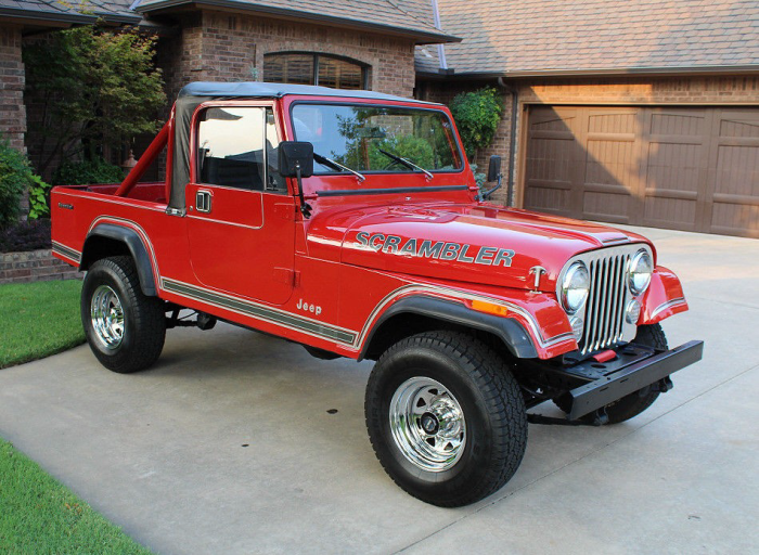 Scrambler 1983 cj cj8 bringatrailer bat