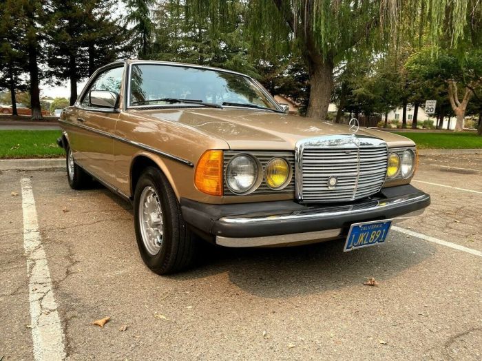 Benz mercedes 1984 300d coupe collectible turbo 300cd diesel florida car series