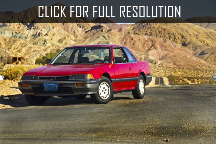 Prelude 1985 honda cardomain post load