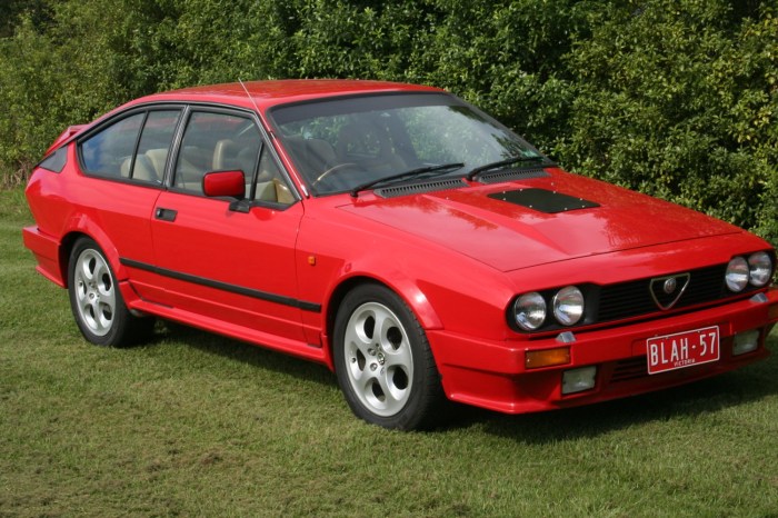 1986 Alfa Romeo GTV: A Classic Italian Sports Car