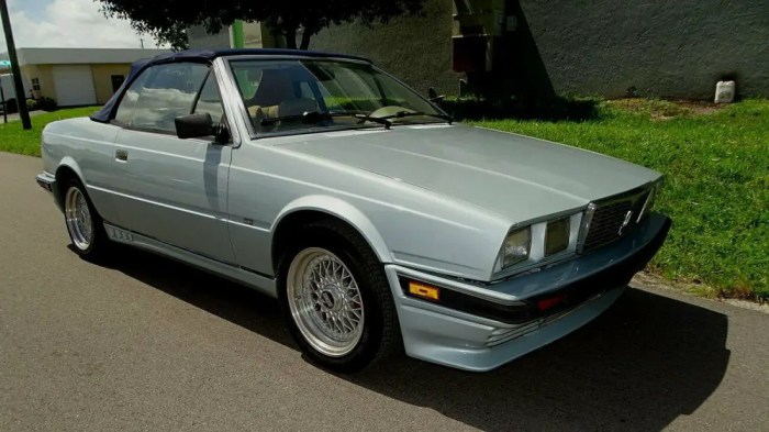 Maserati biturbo spyder