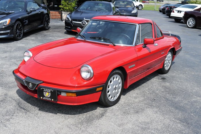 Alfa romeo spider 1988 quadrifoglio sale bat