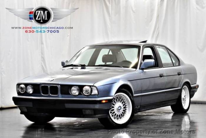 1989 BMW 5 Series: A Classic German Sedan