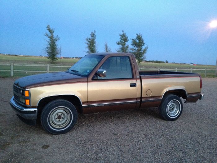 Chevy 1989 silverado 1500 stepside chevrolet reserve v8 beautiful